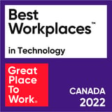 Best Workplaces in Technology - Great Place to Work Canada 2022