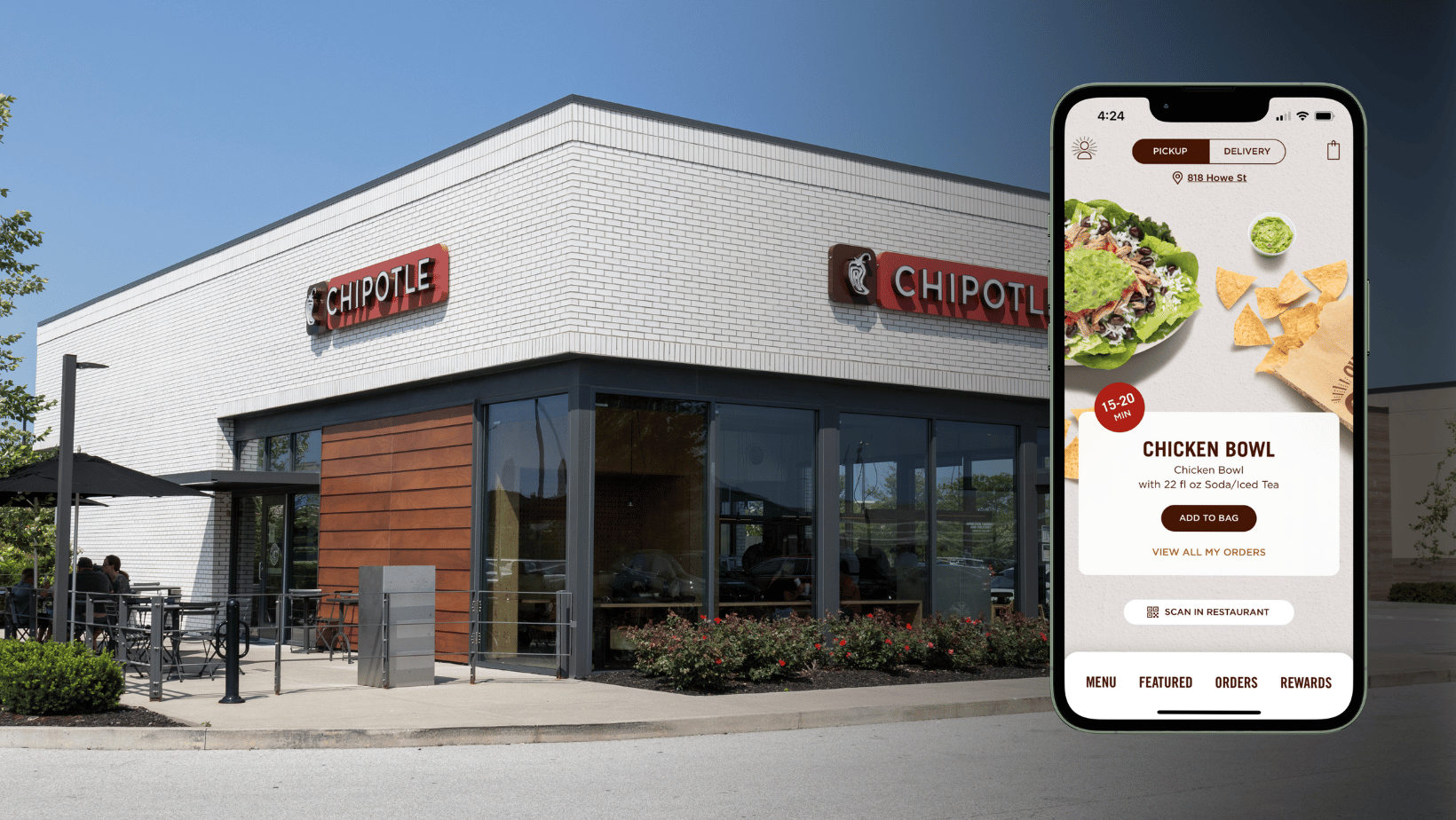 Chipotle app