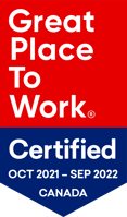 Great Place to Work Certification Badge October 2021