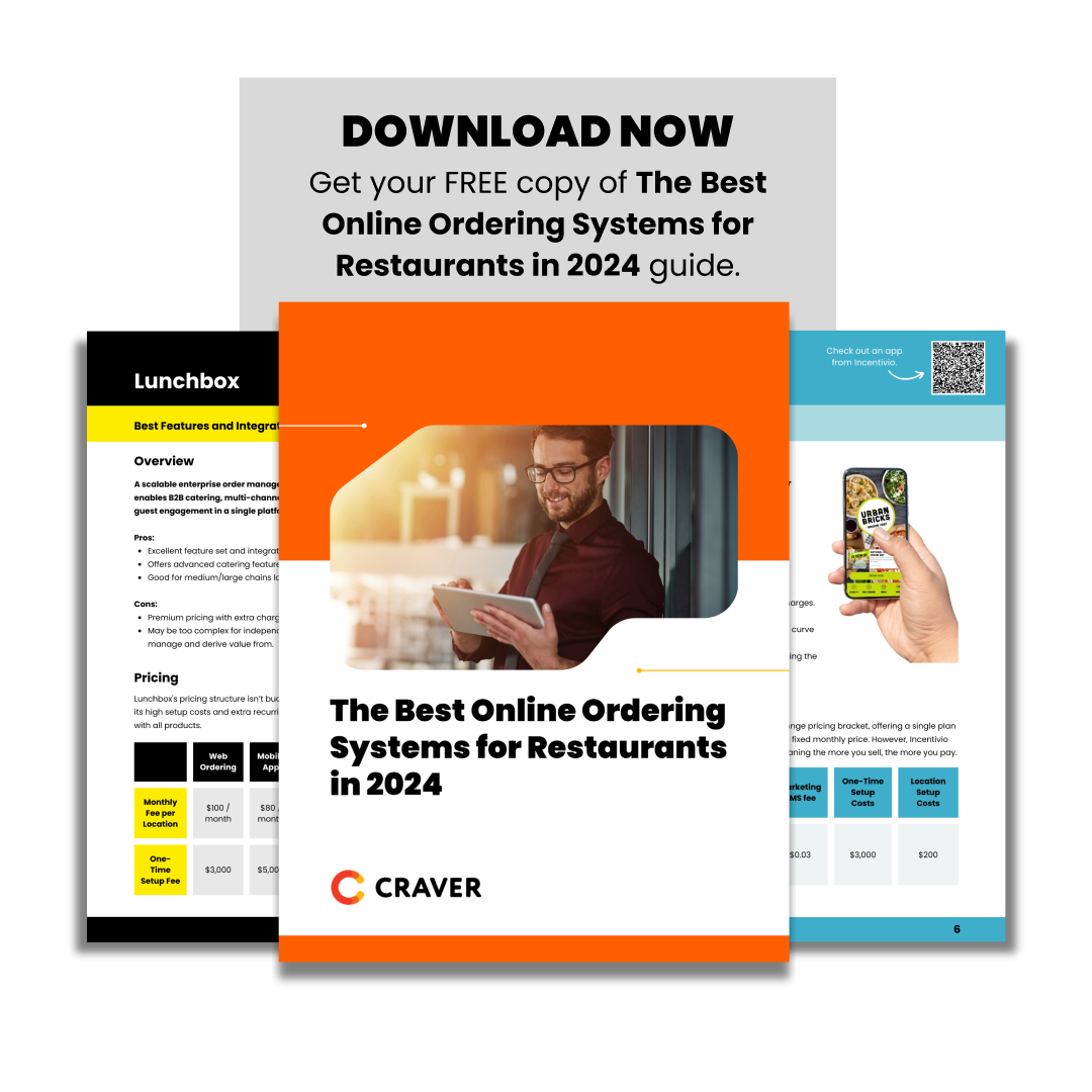The Best Online Ordering Systems for Restaurants in 2024 guide download. 