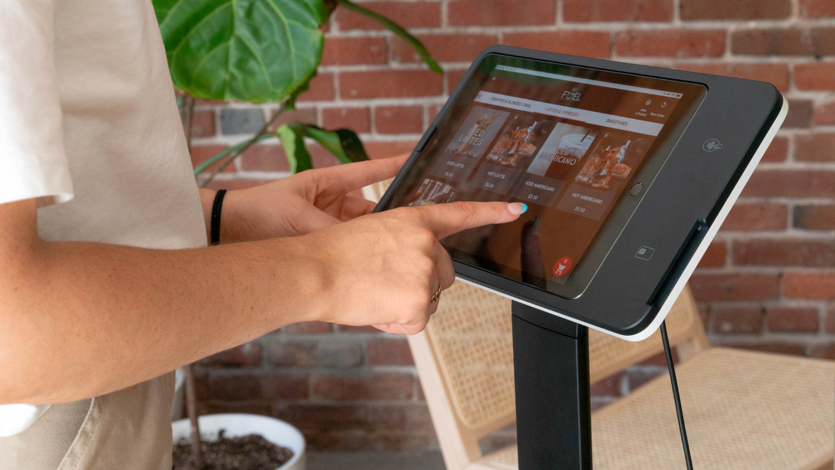 Craver's self-serve restaurant kiosk technology 