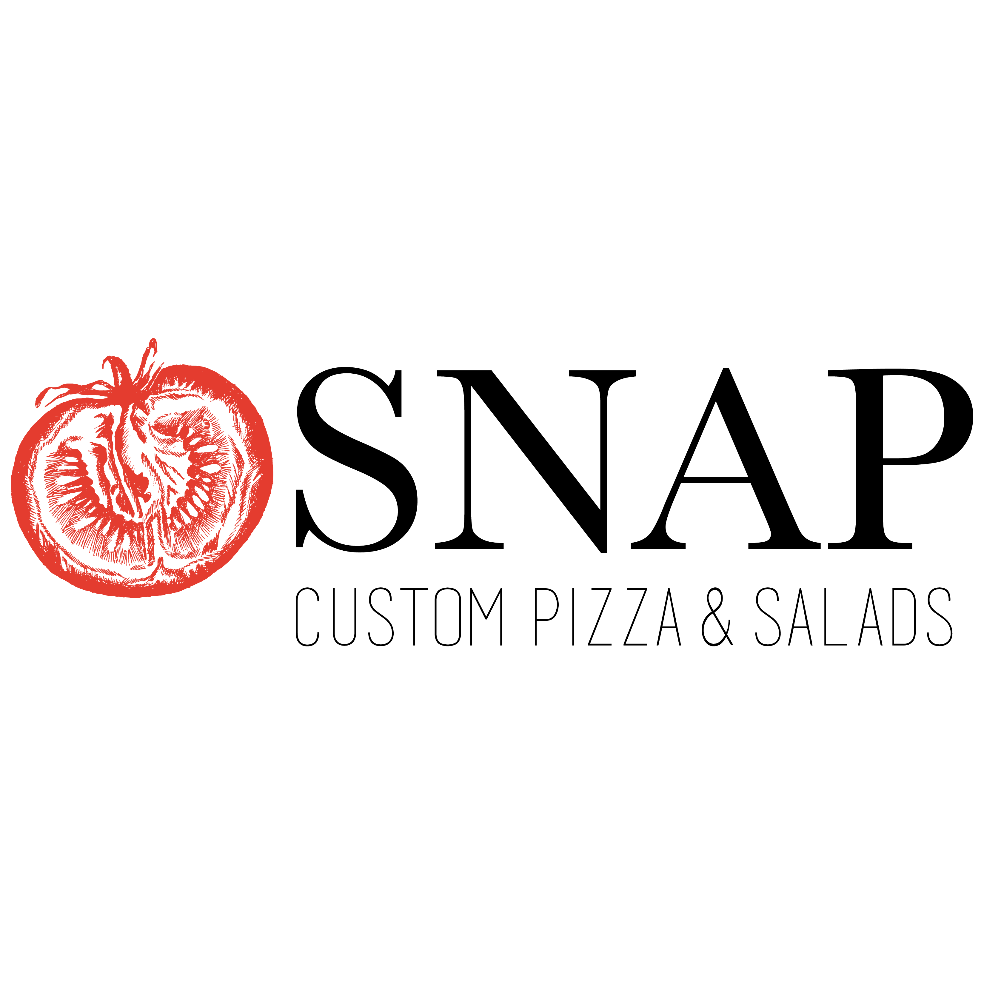 snap custom pizza & salads app logo