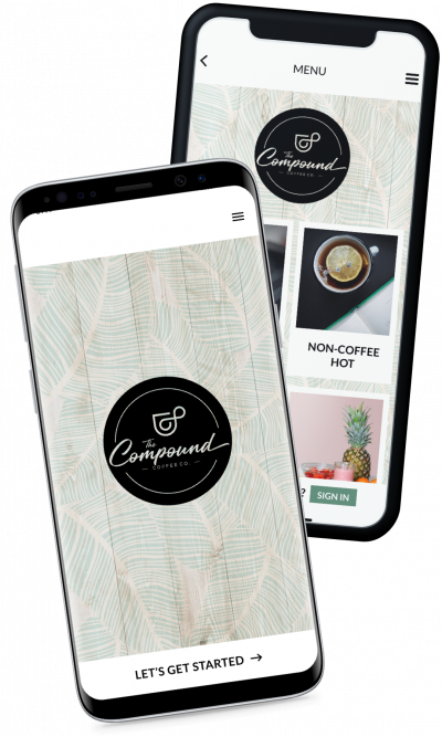 the compound ordering and reward app