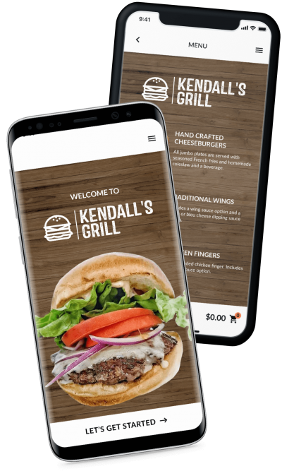 Kendall's Grill online ordering and loyalty system