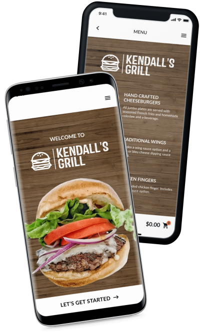 Kendall's Grill online ordering and loyalty system