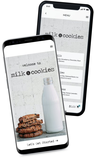 milk & cookies ordering and reward app milk & cookies ordering and reward app