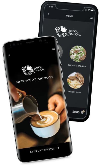 Java Moon ordering and delivery mobile app Java Moon ordering and delivery mobile app