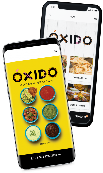 oxido ordering and reward system
