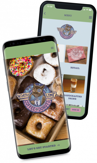 The North Lime Coffee & Donuts App
