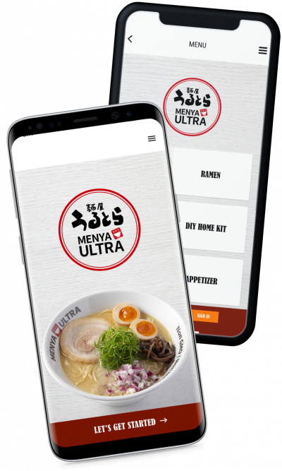 menya ultra coffee ordering and reward app