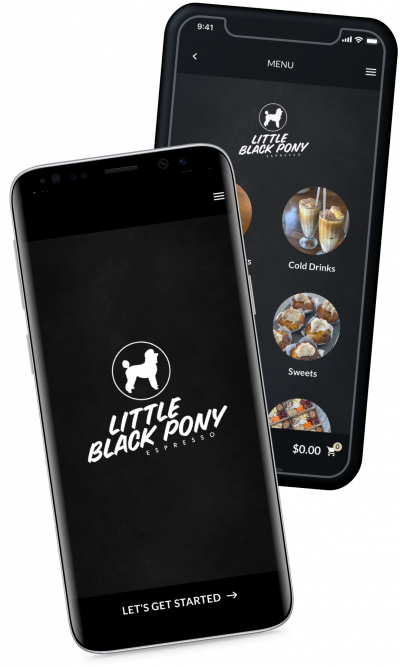 little black pony ordering and reward app