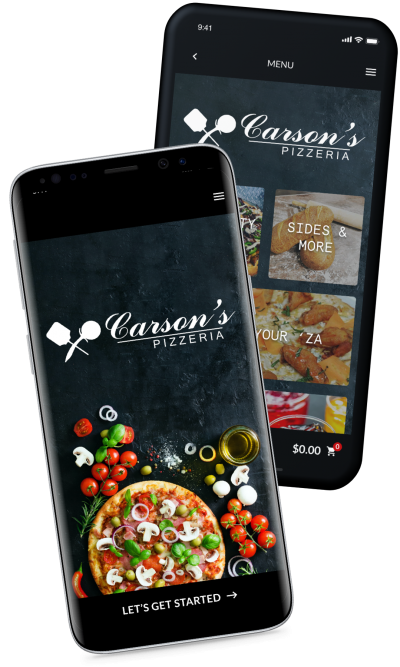 carson's ordering and reward app