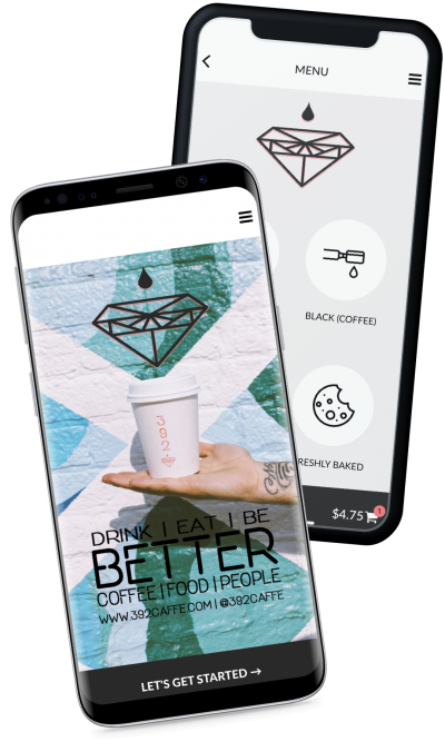 392 caffe ordering and reward app