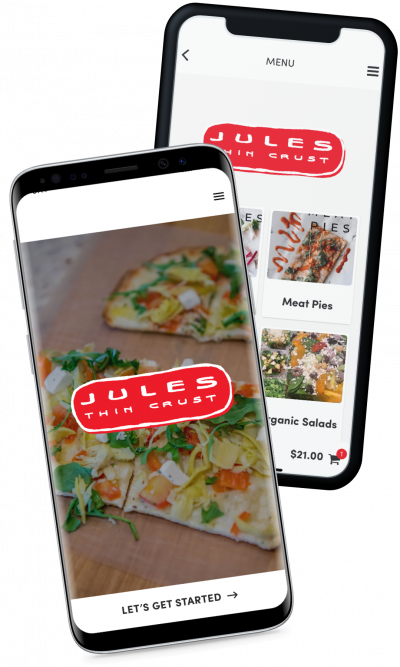 jules thin crust ordering and reward app