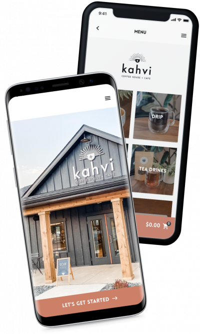 kahvi coffee house ordering and reward app