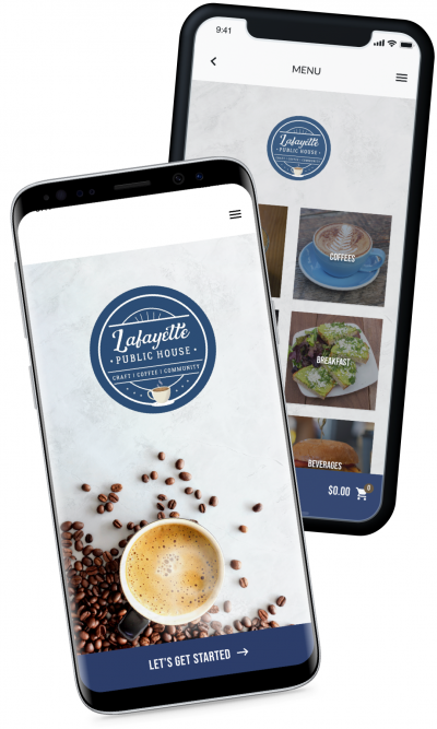 lafayette public house ordering and reward app