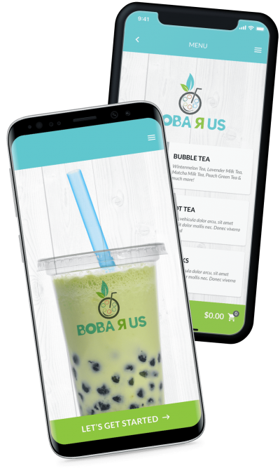 Boba r Us ordering and delivery system