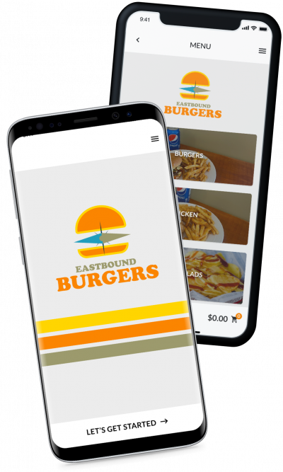 eastbound burgers ordering and reward app