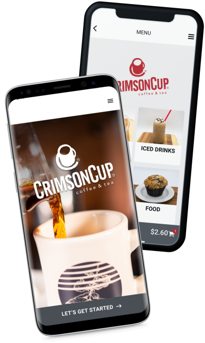 crimson cup ordering and reward system