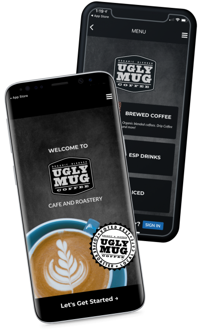 Ugly Mug ordering and delivery mobile app