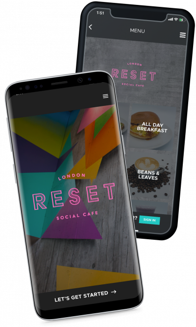 reset ordering and reward app
