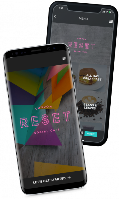 reset ordering and reward app