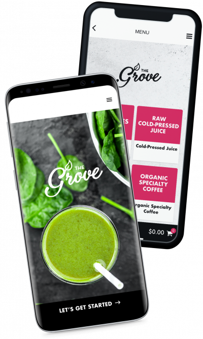 the grove ordering and reward app