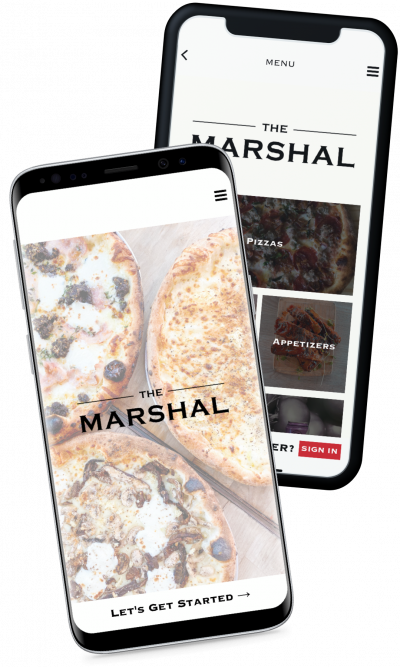 the marshal ordering and reward app