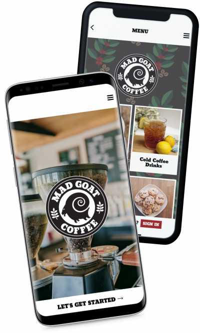 mad goat ordering and reward app