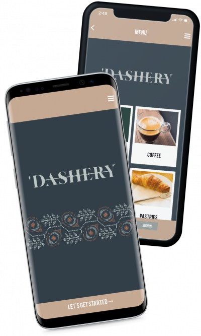 dashery ordering and reward app
