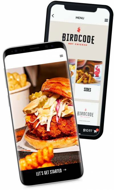 birdcode online ordering app