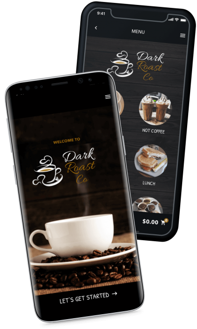 Dark Roast Co. online ordering mobile app
