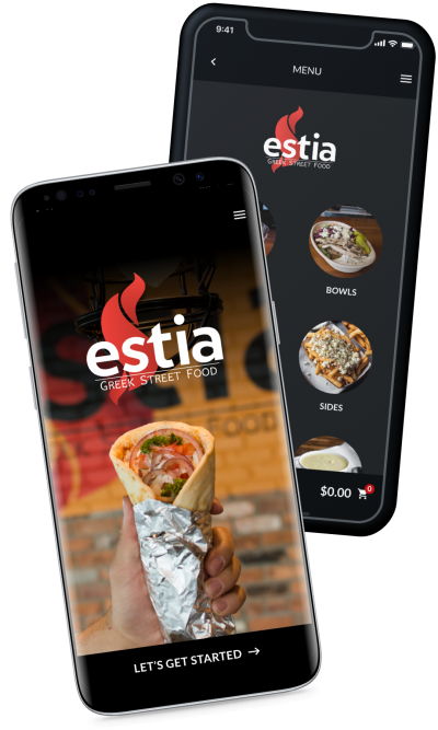 estia ordering and loyalty program system