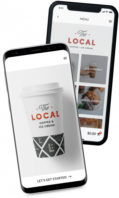 the local ordering and reward app