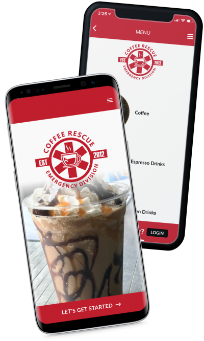Coffee Rescue app