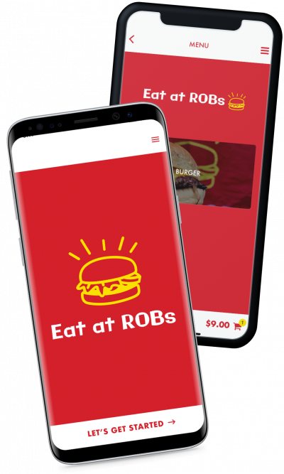 Eat at ROBs app