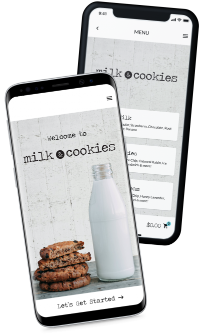 Milk & Cookies app