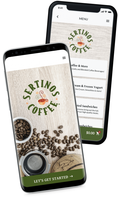Sertinos Coffee App
